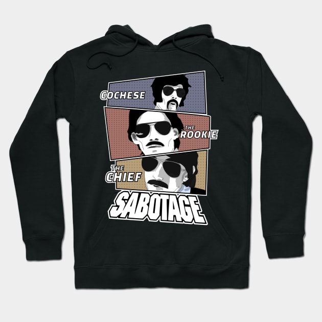 Sabotage Vintage Hoodie by TKsuited